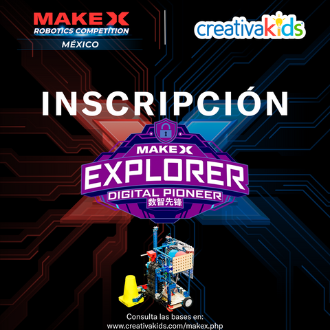 Inscripción MakeX Explorer