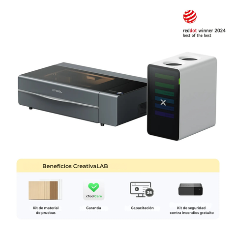 xTool P2S 55W CO2 Laser Cutter for Education