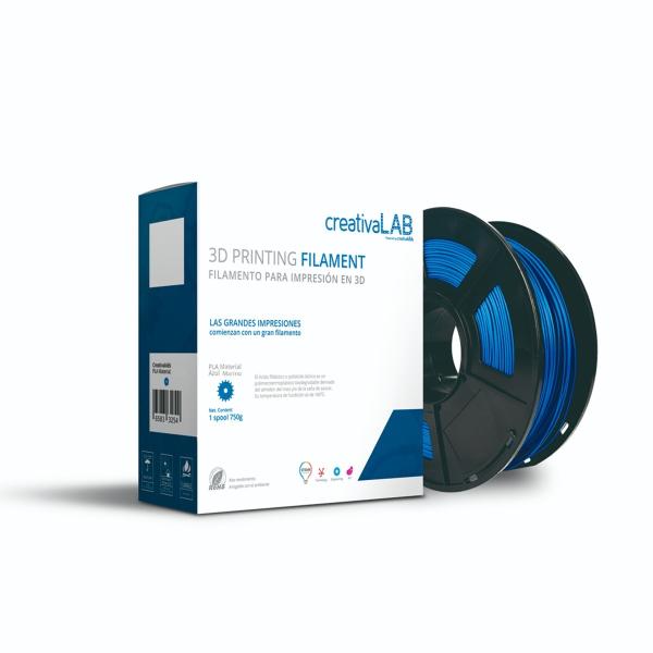 Filamento CreativaLab 3.00mm PLA 1 kg Azul