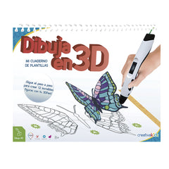 Dibuja en 3D Mi Cuaderno de plantillas