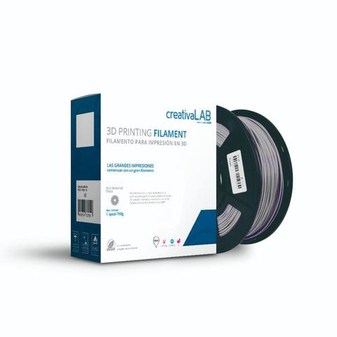 Filamento CreativaLab 3.00mm PLA 1 kg Gris