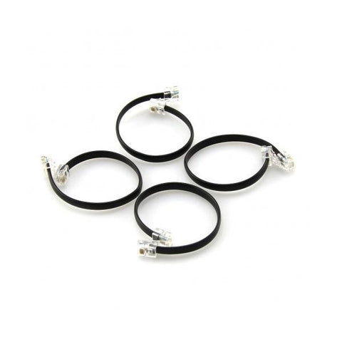 6P6C RJ25 cable-20cm(4-Pack)