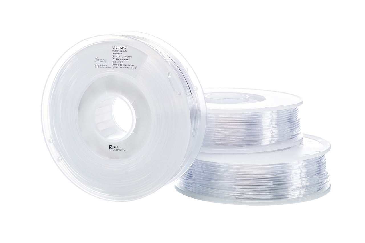 Filamento Ultimaker PCA Transparente 750GR / 2.85mm