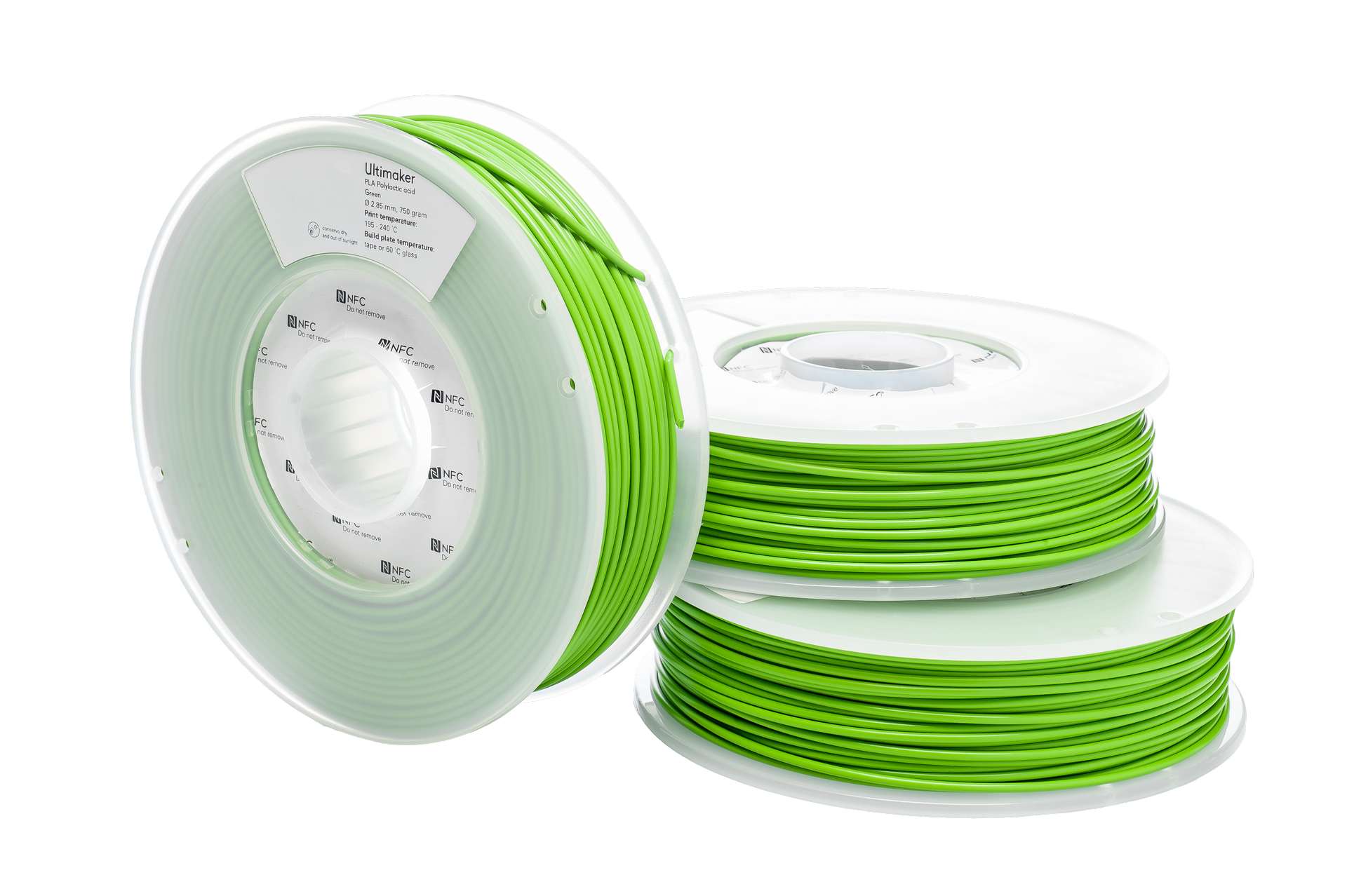 Filamento Ultimaker  PLA M0751 Verde 750GR / 2.85mm