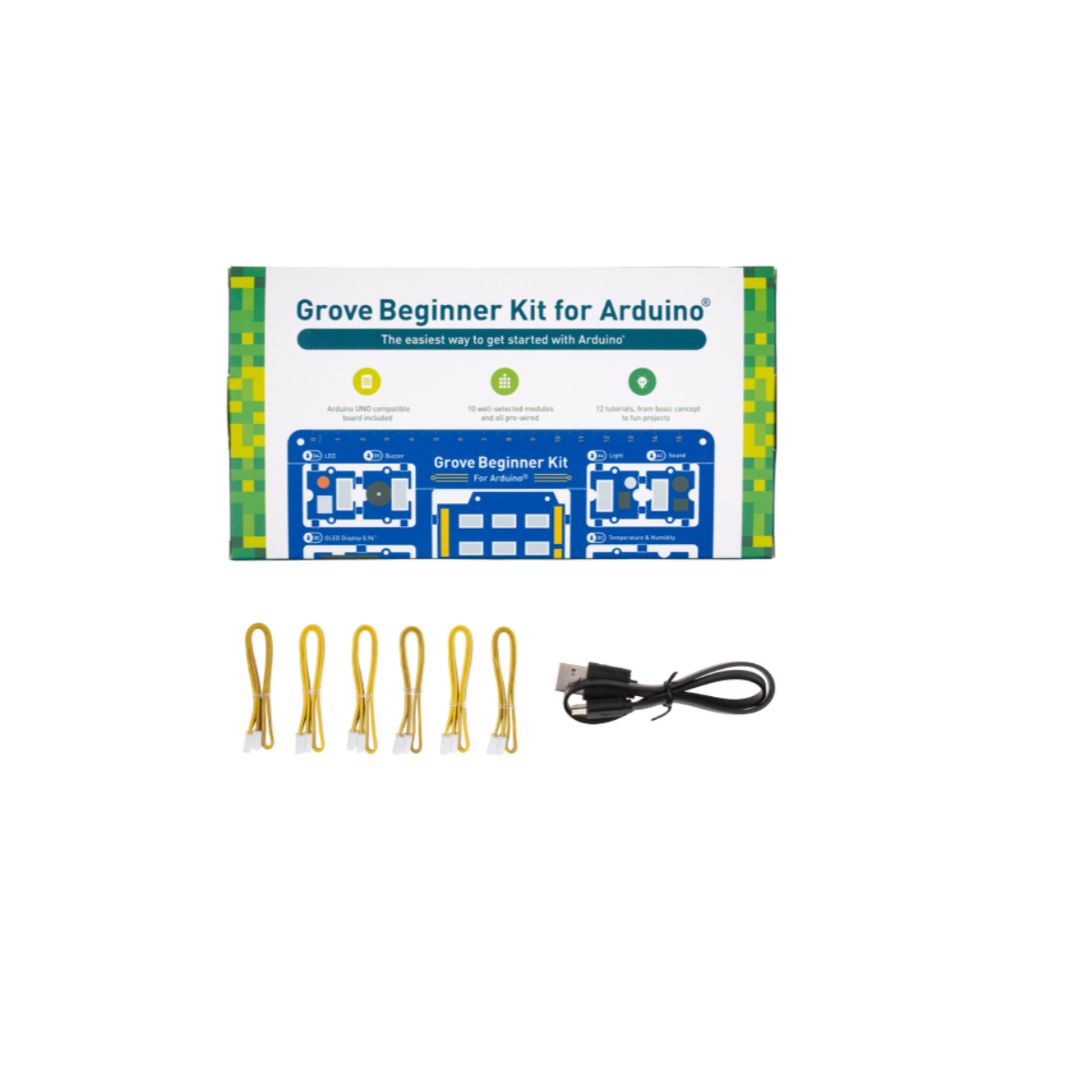 Grove Beginner Kit for Arduino - All-in-one Arduino Compatible Board