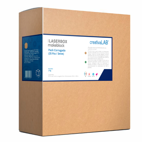 PACK CORRUGADO (35 PZ / 3MM)