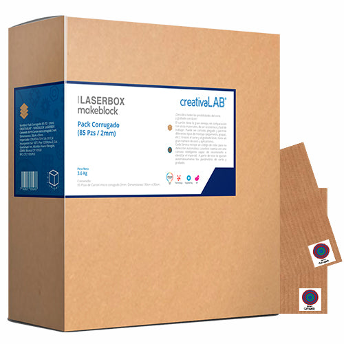 PACK CORRUGADO (85 PZ / 2 MM)