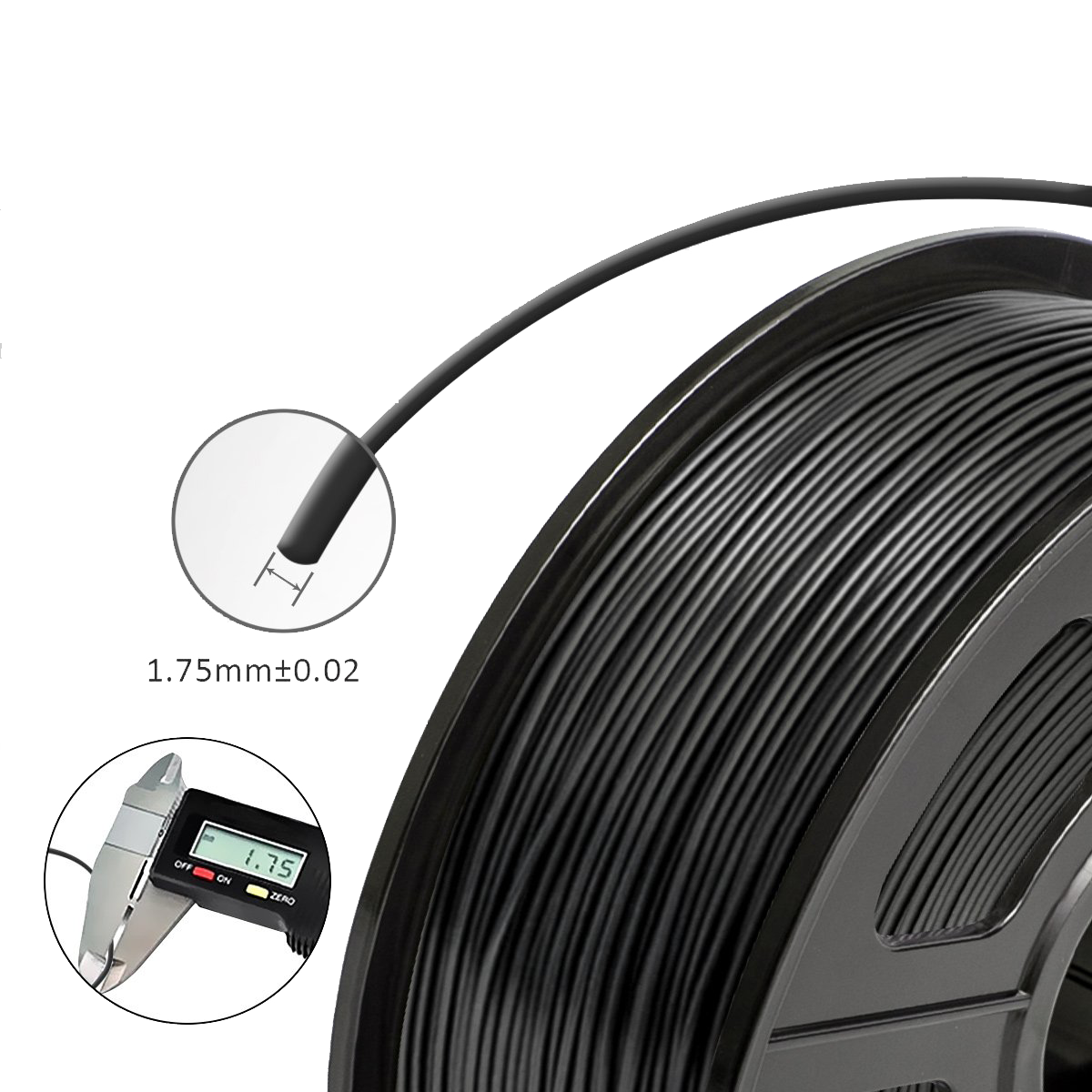 Filamento CreativaLab 1.75mm PLA 1 kg Blanco
