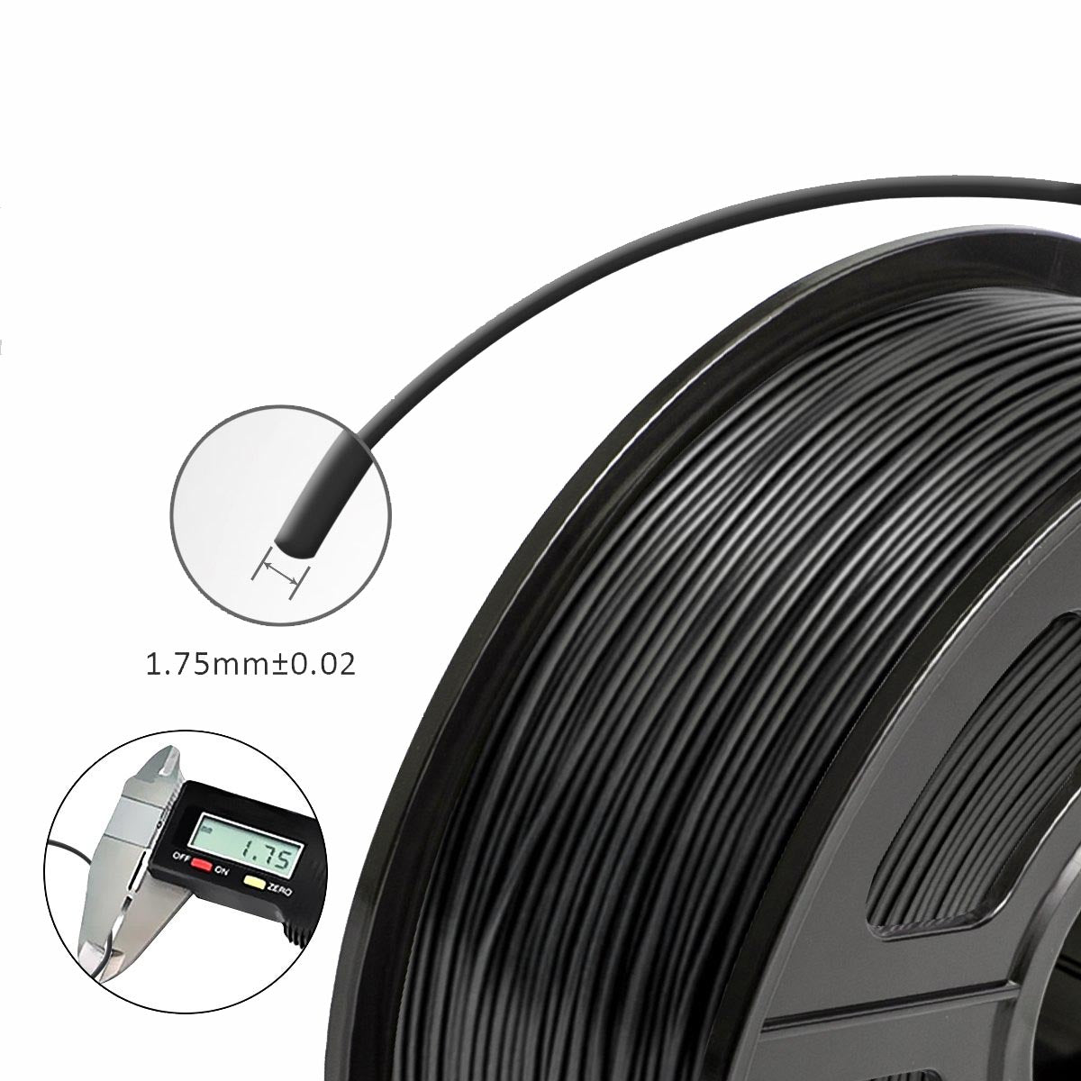 Filamento CreativaLab 1.75mm PLA 1 kg Rojo