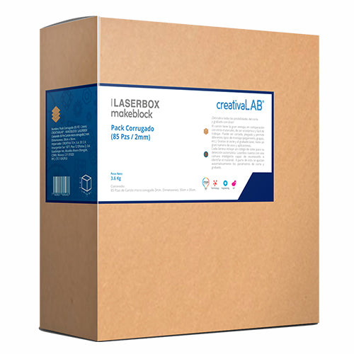 PACK CORRUGADO (85 PZ / 2 MM)