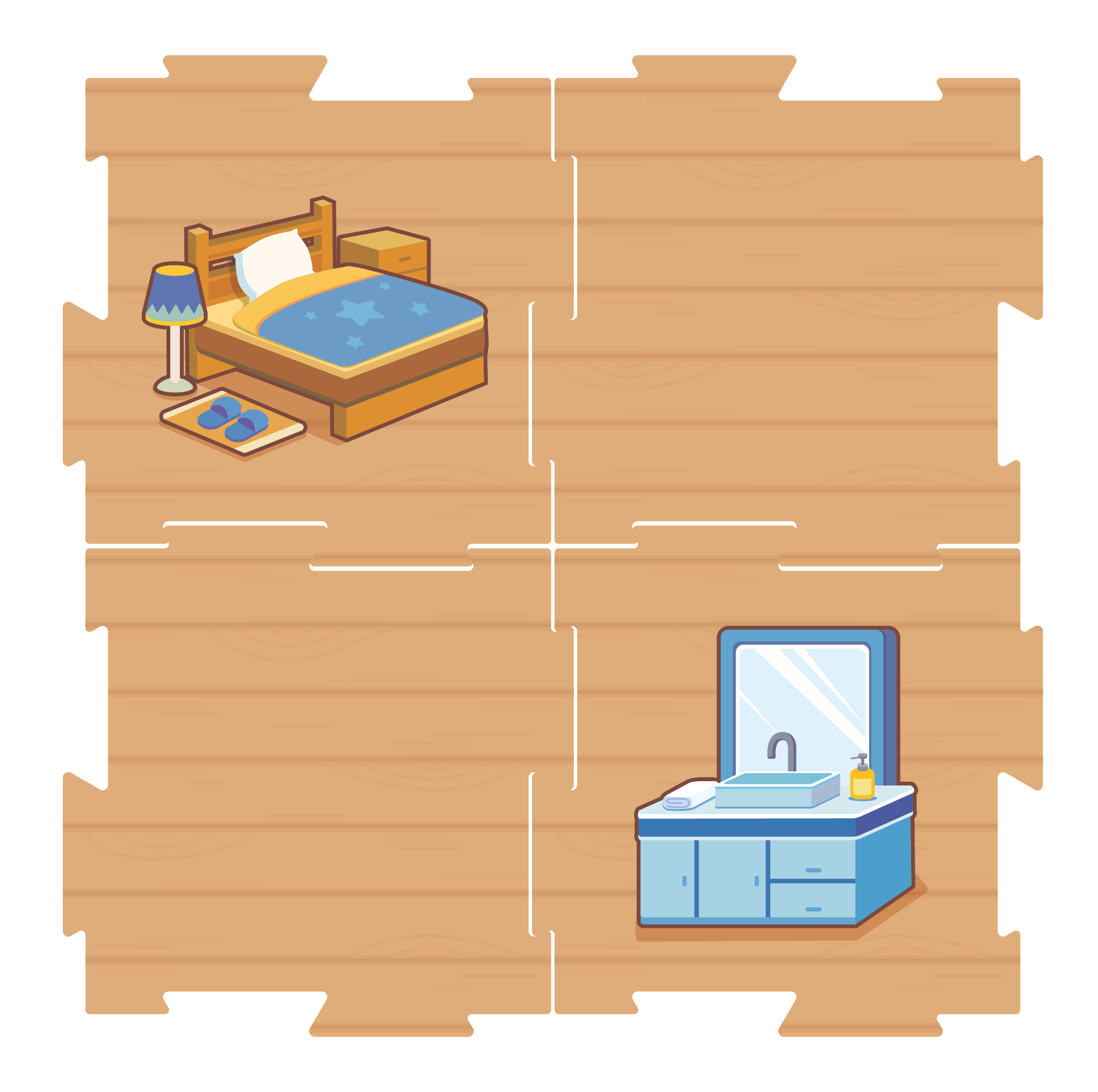mTiny Coding Kit My World Map Pack-EN