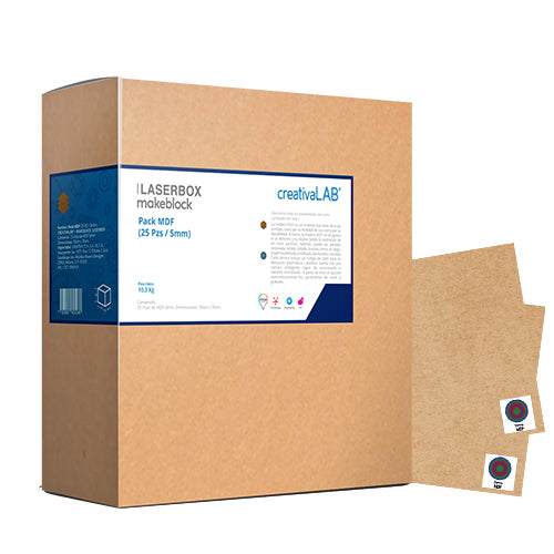 Pack MDF (50 PZS/ 3MM)