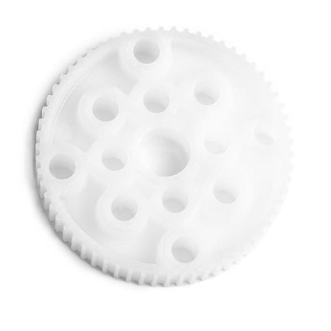 Polea de Sincronización de Plástico 62T Sin Escalones (Paquete de 4) - Plastic Timing Pulley  62T Without Steps (4-Pack)