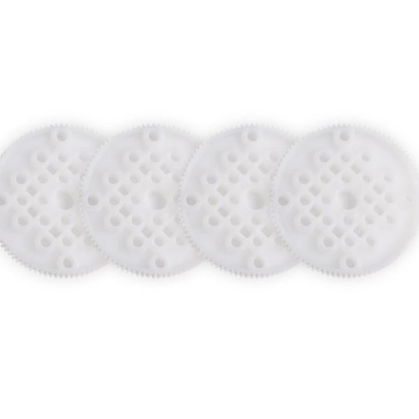 Polea de Sincronización de Plástico 90T Sin Escalones (Paquete de 4) - Plastic Timing Pulley 90T Without Steps (4-Pack)