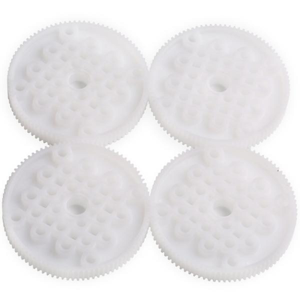 Polea de Sincronización de Plástico 90T Sin Escalones (Paquete de 4) - Plastic Timing Pulley 90T Without Steps (4-Pack)