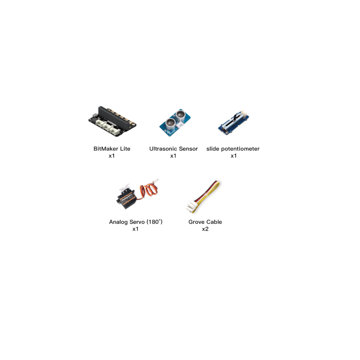 BitStarter Kit - Grove extension kit for micro:bit