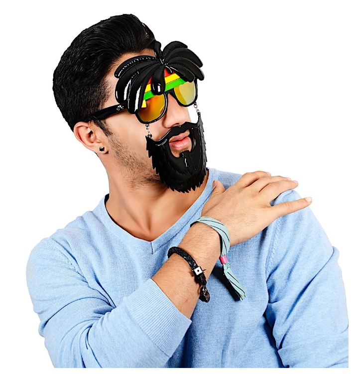 Lentes Disfraz Rasta Marca Sun-staches