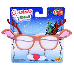 Lentes Navideños Reno Marca Sun-staches
