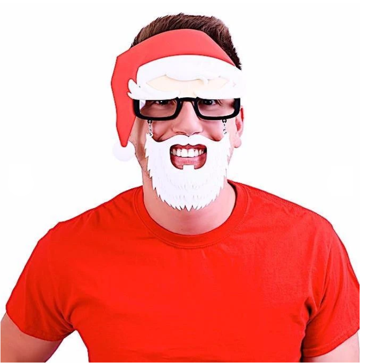 Lentes Navideños Santa Marca Sun-staches