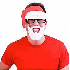 Lentes Navideños Santa Marca Sun-staches
