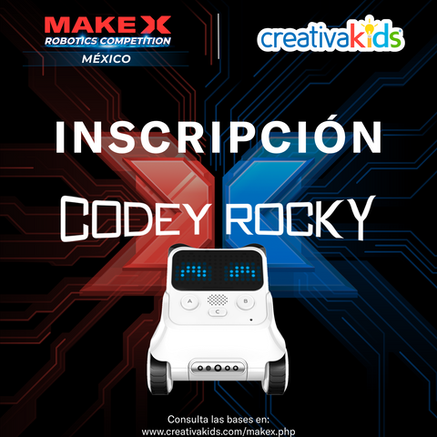 Inscripción MakeX Codey Rocky