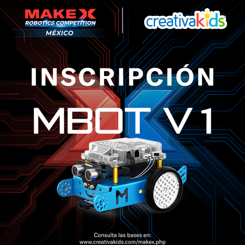 Inscripción MakeX mBot V1