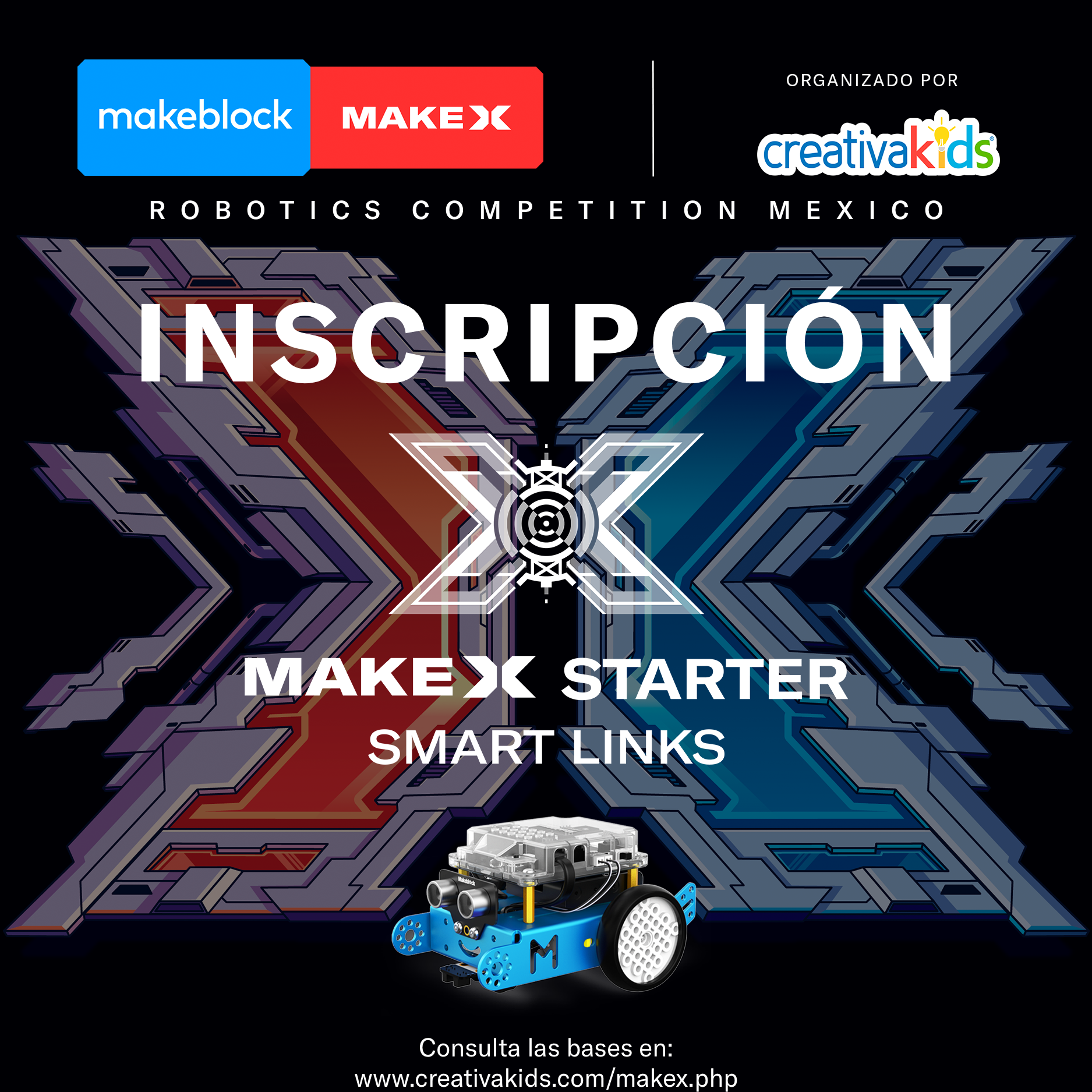 Inscripción MakeX Starter Smart Links