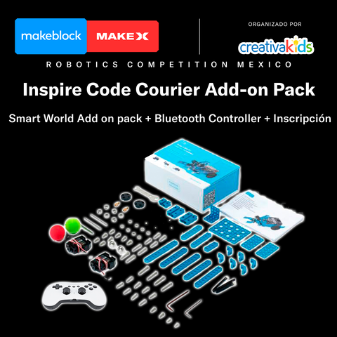 MakeX Inspire Add-on (Smart world + Controller + inscripción)