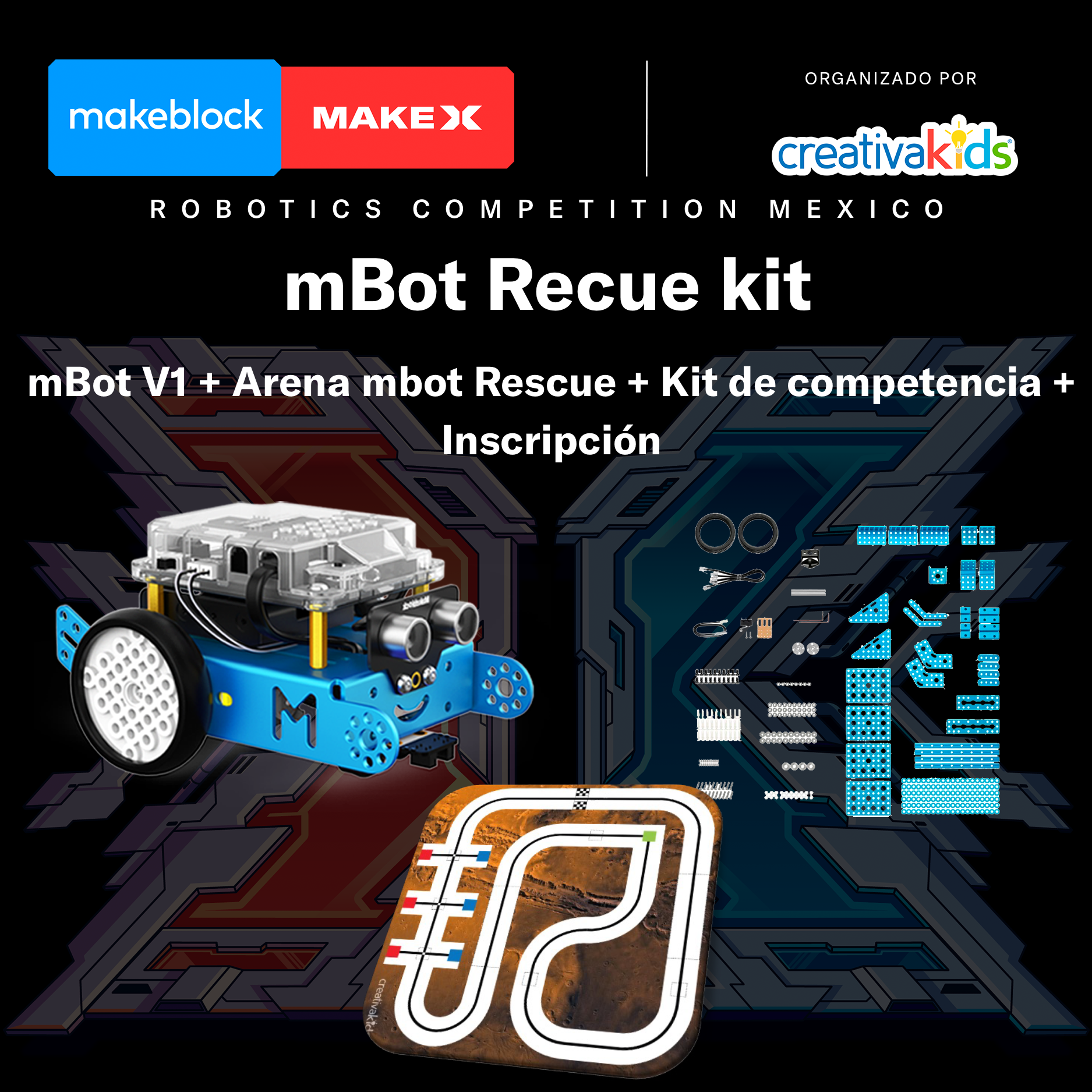 mBot Rescue Competition Pack