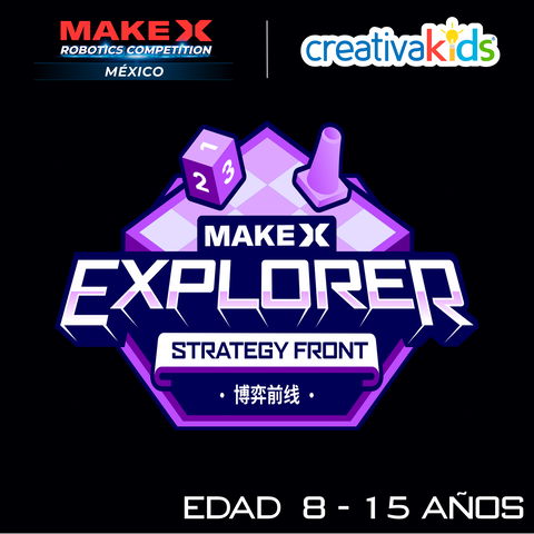 2026 MakeX Inscripcion Strategy Front (Equipos de 4)