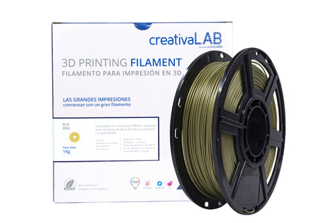 Filamento Create3D PLA+ para impresora 3D, negro - Guatemala