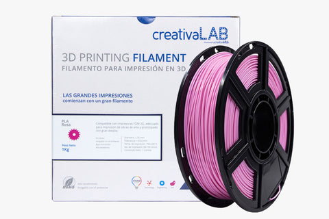 Filamento CreativaLab 1.75mm PLA 1 kg Rosa